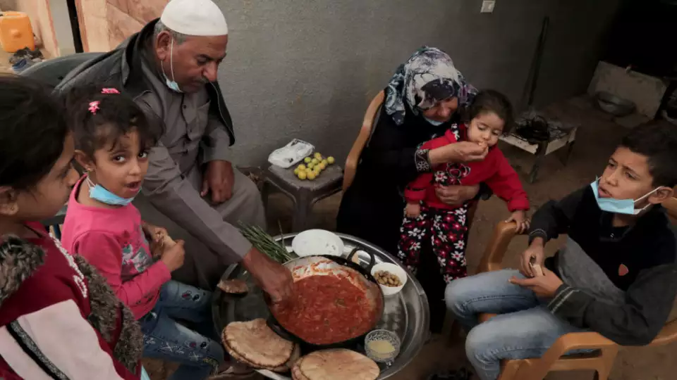 development aid gaza agriculture greenhouses food security farming Halima family meal 1024x678