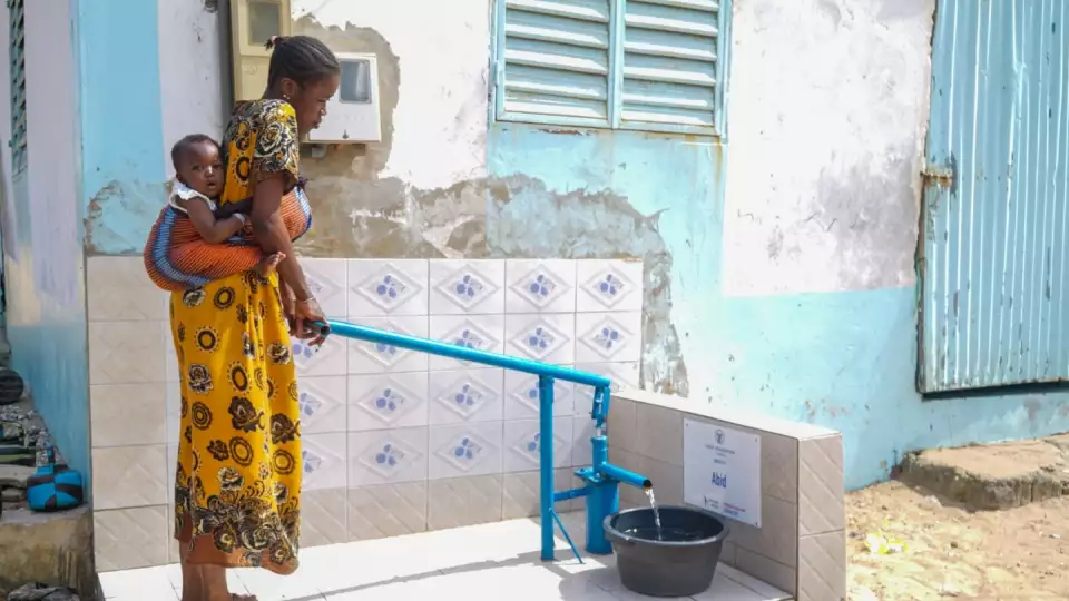Clean water helps support mothers and their children