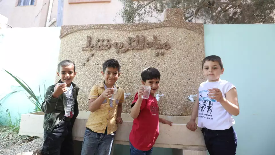 Clean water with reverse osmosis / توفير المياه النظيفة