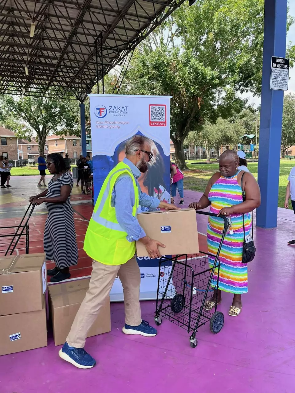 Photos Courtesy of Zakat Foundation of America