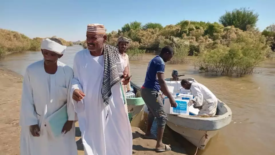 Our teams are taking every route necessary to deliver your support in Sudan