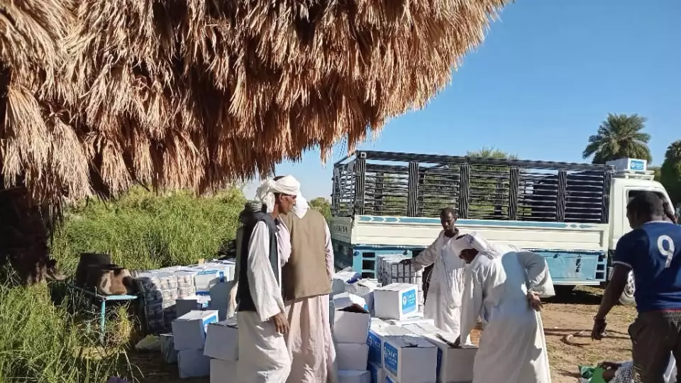 Hygiene kits are ready for distribution for displaced Sudanese families ensuring their safety from disease