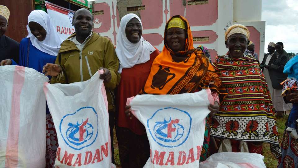 Zakat Foundation donations to people in Uganda