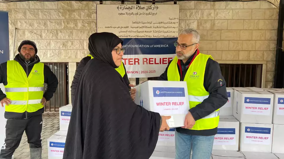 Winter packages bring staples to needy families