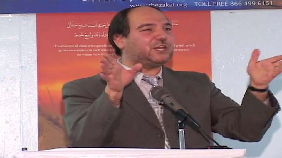 Mr. Khalil Demir during the early founding years of Zakat Foundation of America