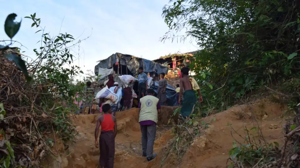 A Zakat Foundation of America aid worker explores the Rohingya refugee camp.