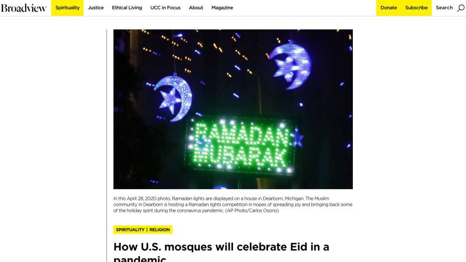 how u.s. mosques will celebrate eid in a pandemic img