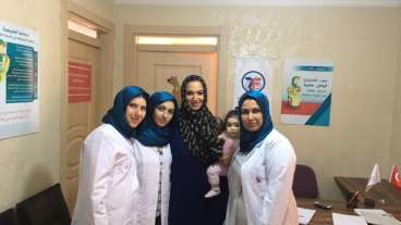 Accounts Manager Amina Demir visited the Zakat Foundation of America Women's Awareness Clinic in Suruc, Turkey, where she spoke with pediatricians and nutritionists.