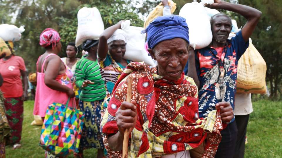 rice and provisions help provide food security in rwanda