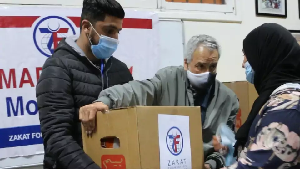 Ramadan Food Pack Distribution / توزيع الطرود الغذائية في رمضان