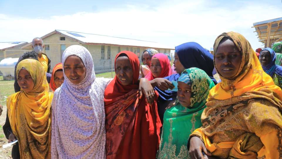 A group of Ethiopian women / مجموعة من النساء الإثيوبيات
