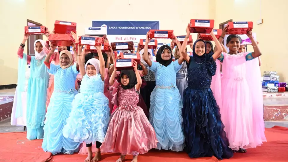 Eid gifts for orphan girls bring smiles