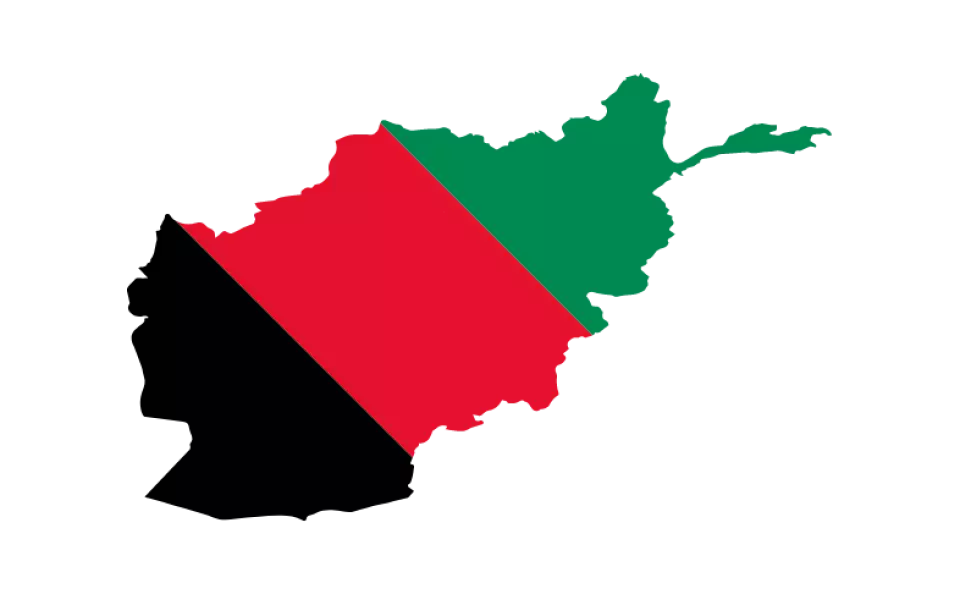 afghanistan map