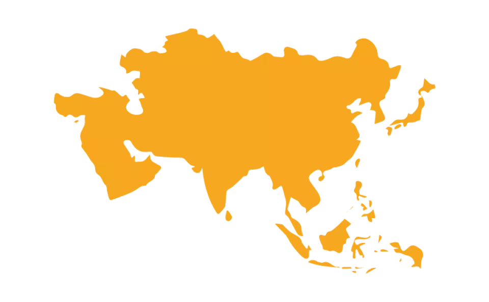 asia map