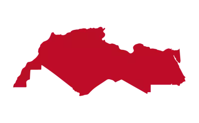 north africa map