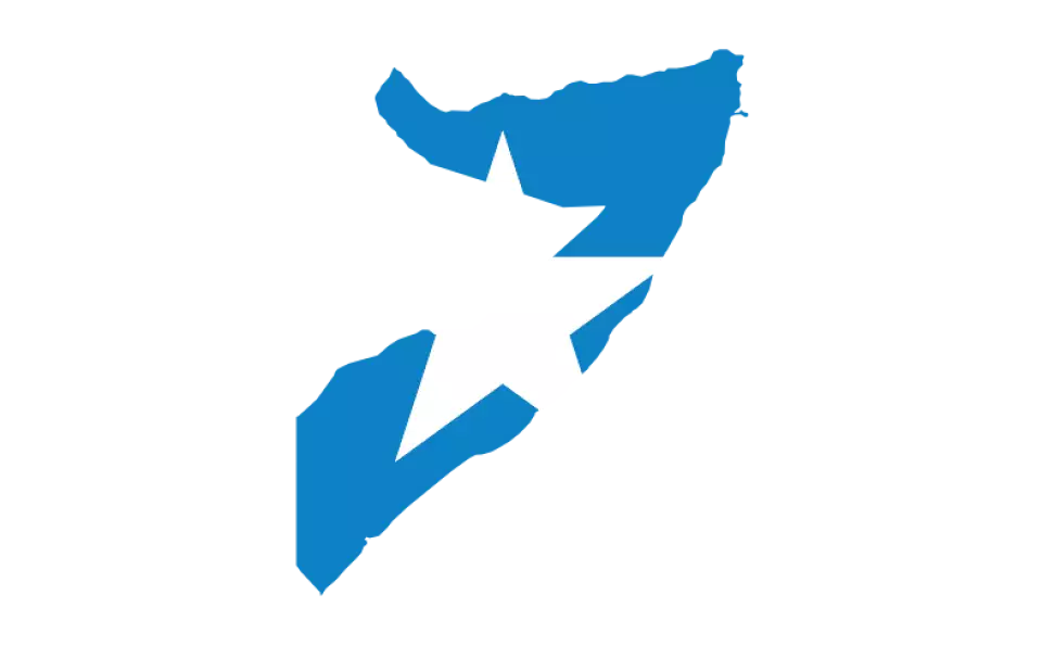 somalia map