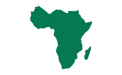 subsuharan africa map