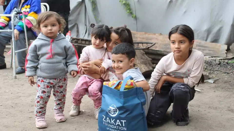 Argentinan children receive your assistance