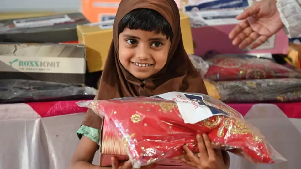 Eid just got sweeter for an orphan child