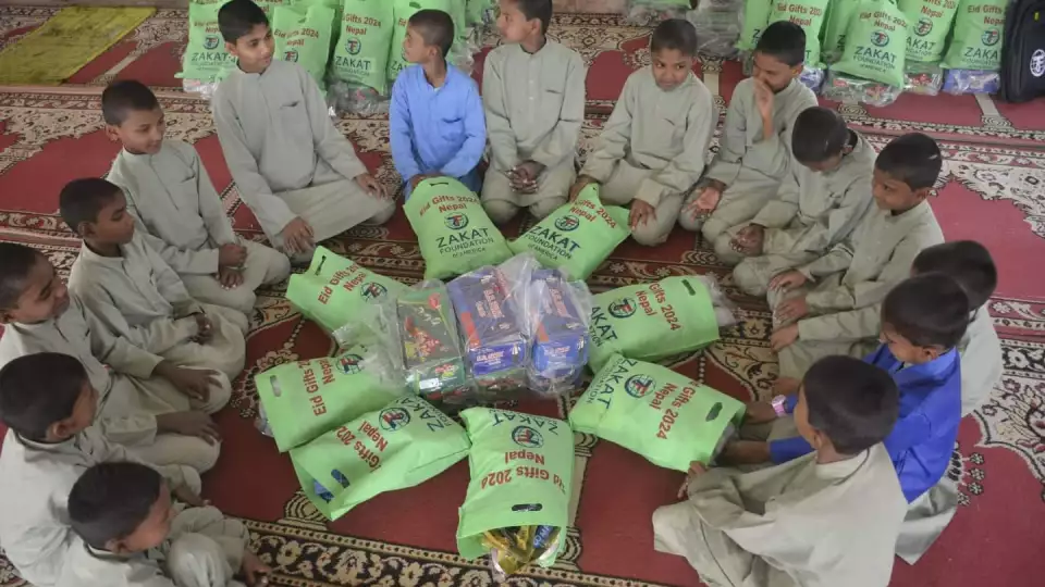 Your Eid gifts have reached orphans in Nepal