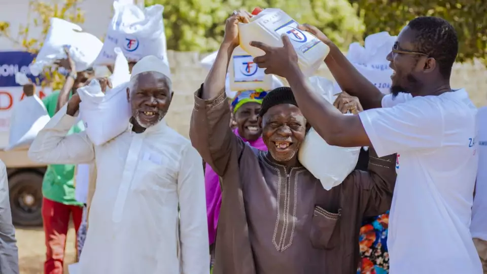Thank you for bringing smiles to Gambia this Ramadan