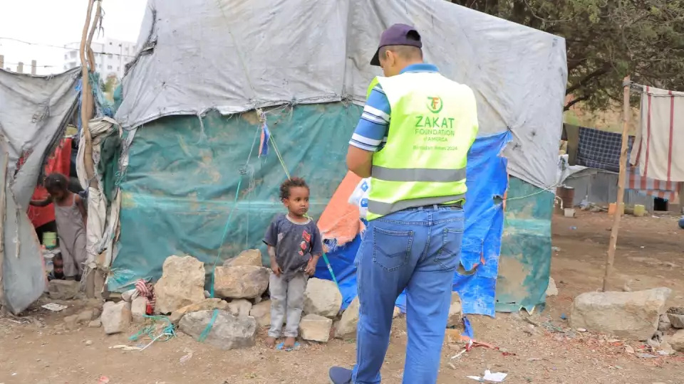 Often the neediest of Yemen are children, food packages keep them from the brink of starvation
