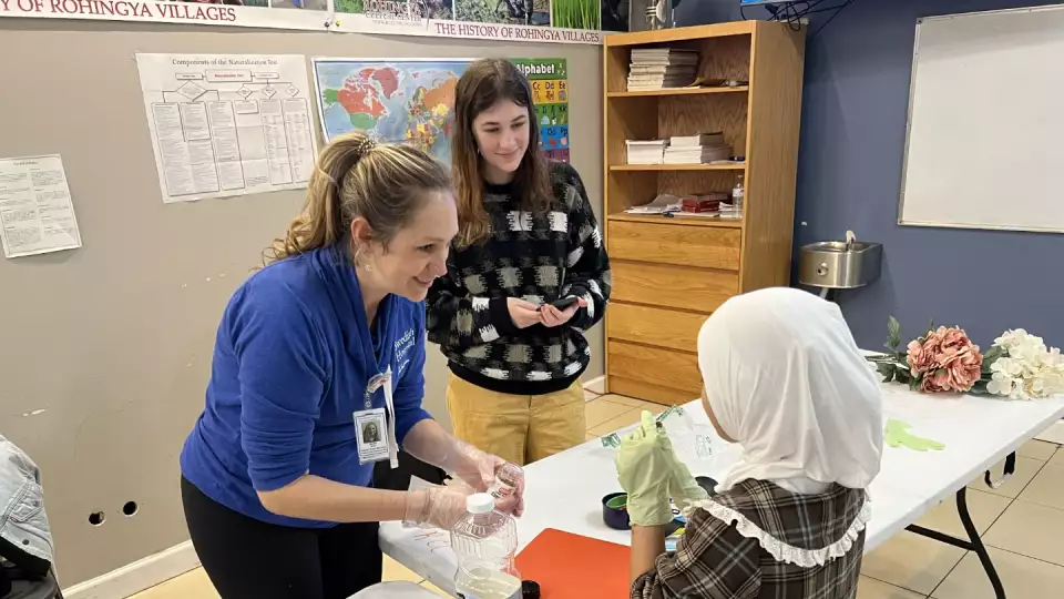 Cooking classes with our little chefs