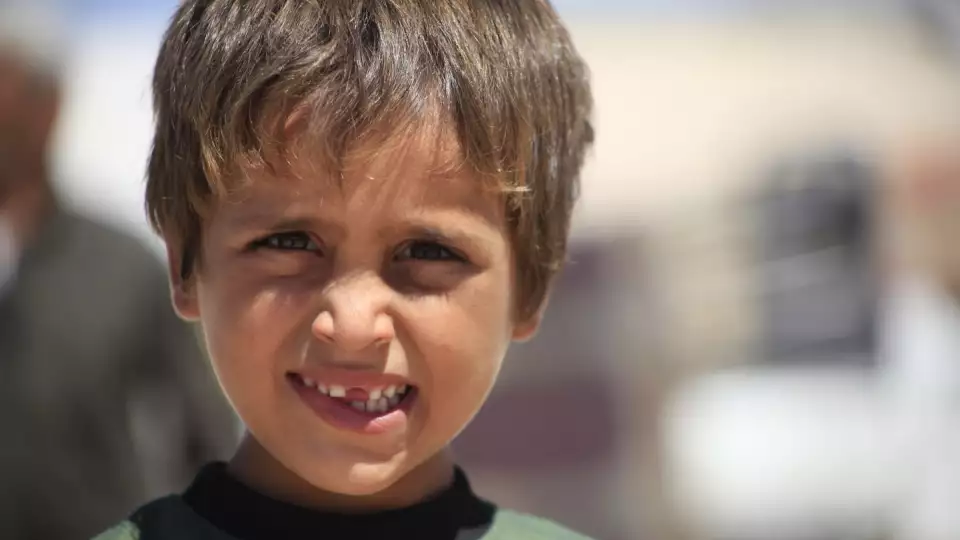 A beautiful Syrian smile