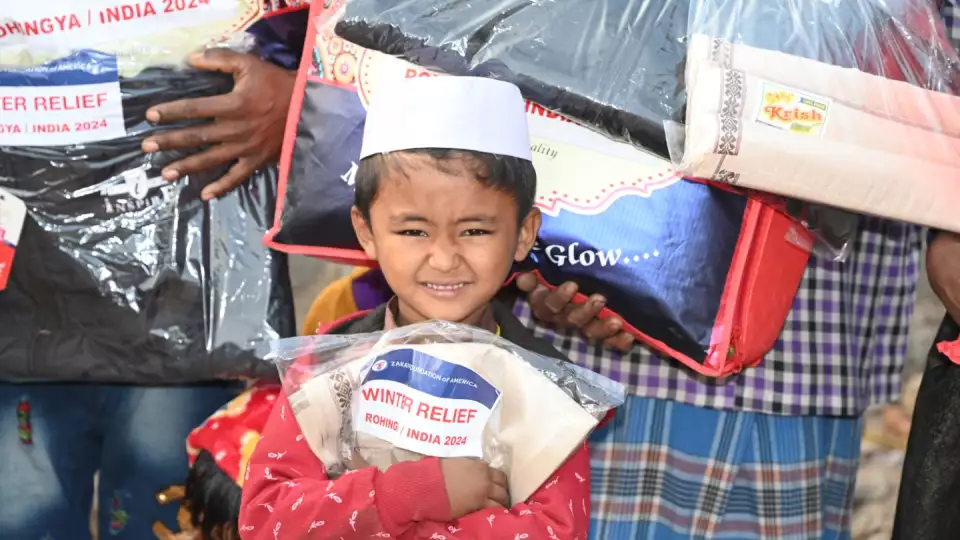 Winter support brings warmth to refugees