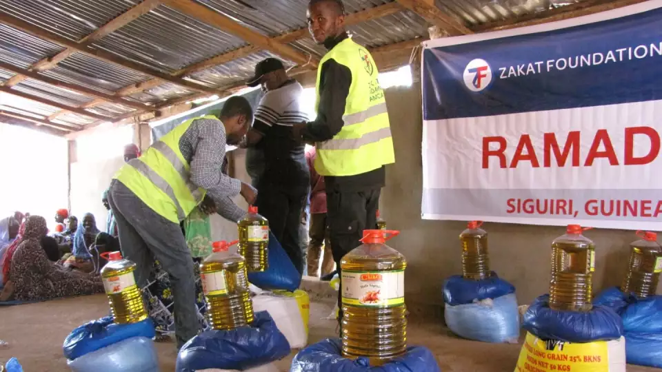 Ramadan is the month of sharing our blessings through sponsoring food packages.