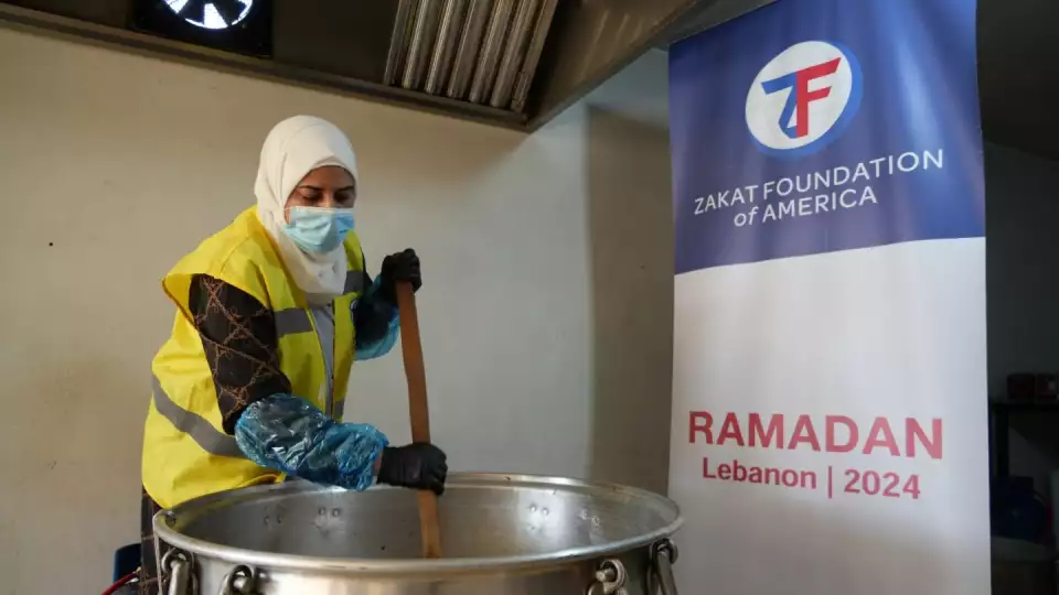Zakat Foundation of America provides food parcels and warm meals in countries like Lebanon for Ramadan celebrations to the most vulnerable and needy