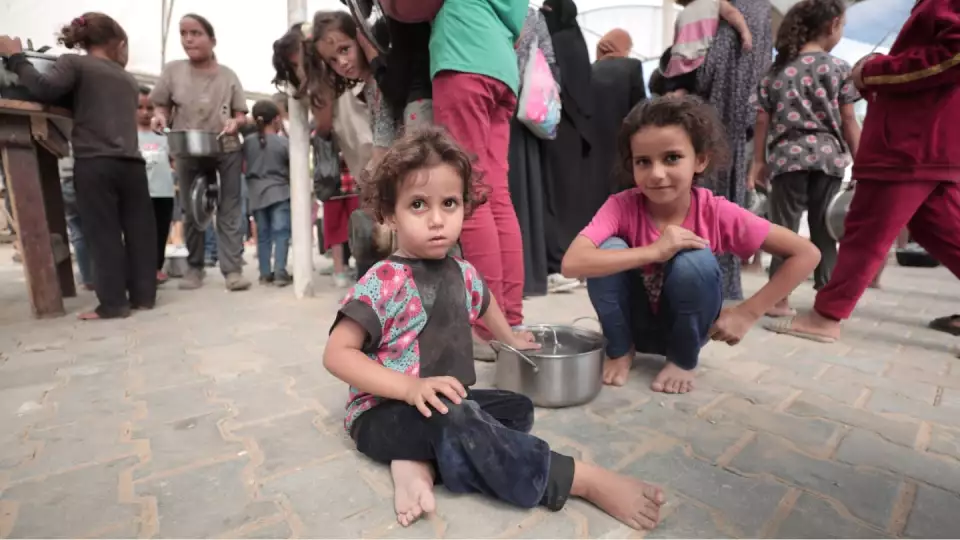 As the crisis continues, Palestinian children continue to receive food, clothing and support from Zakat Foundation of America