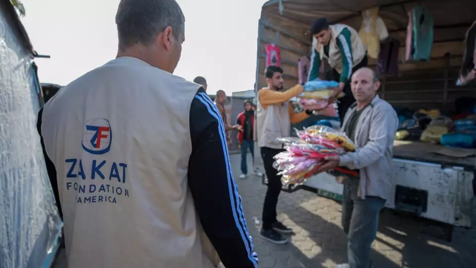 Winter coats and clothing is essential to protect the people of Gaza from the cold