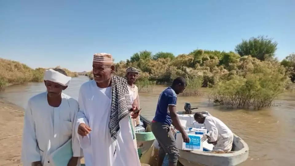 Hygiene packages delivered to families in Sudan as part of our Sudan emergency relief efforts.
