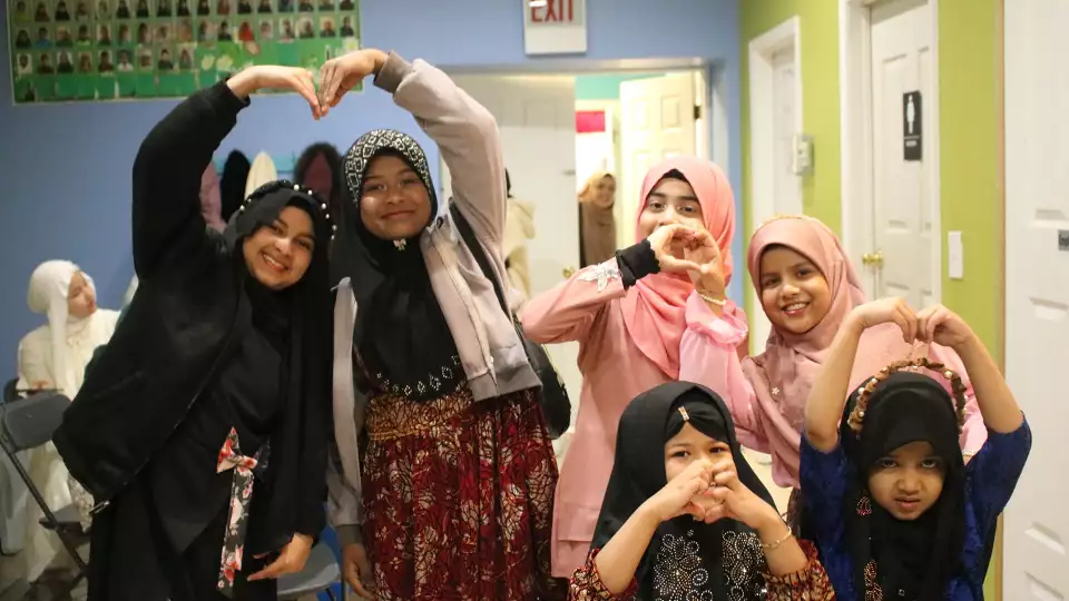 Our Rohingya Cultural Center students building bonds of friendship