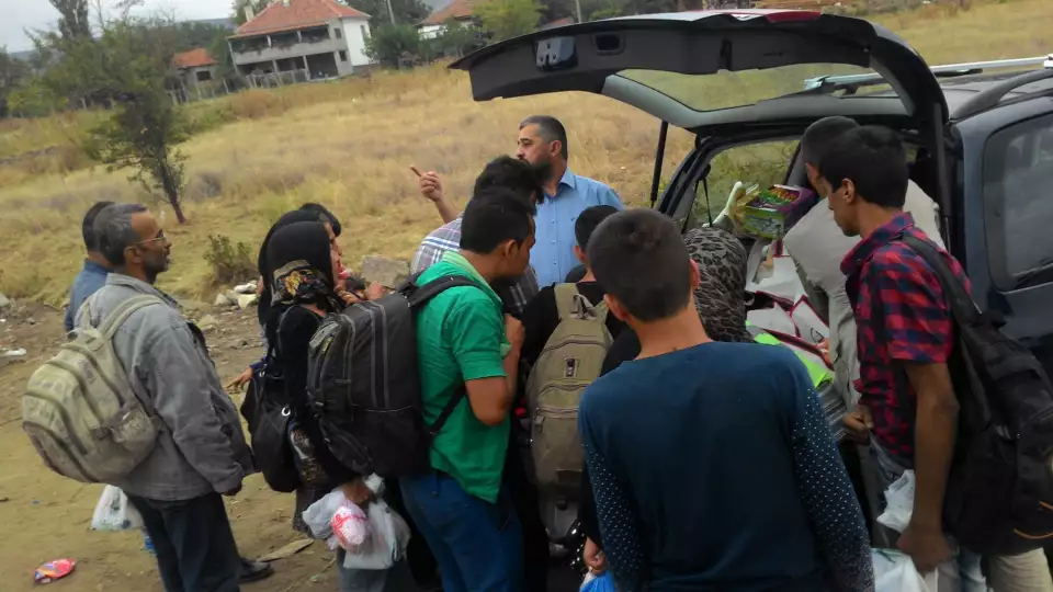 Food distributions for local Macedonians are a welcomed relief as families continue to struggle.