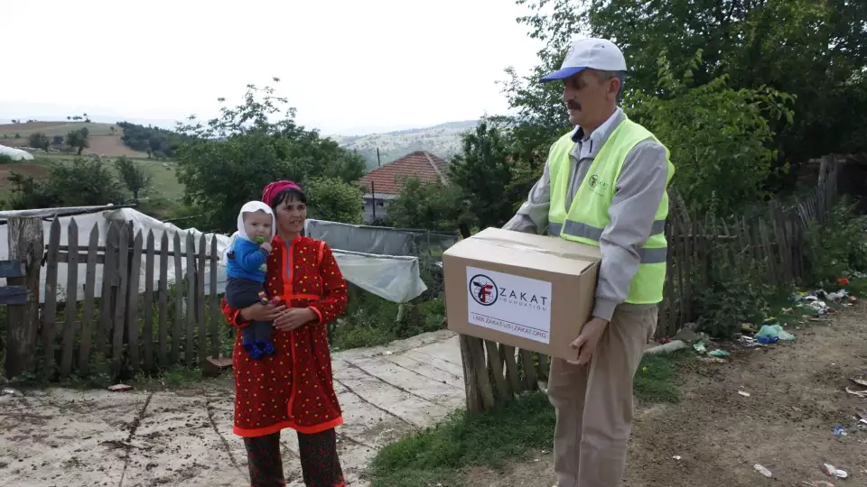 Food packages are a welcomed relief for families in Macedonia facing food insecurity. This support ensures their health and safety.