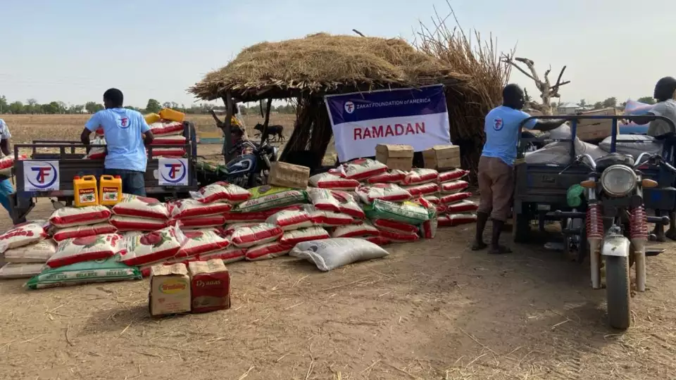 Families in Togo struggling with hunger find comfort in our food distributions where they can get essentials.