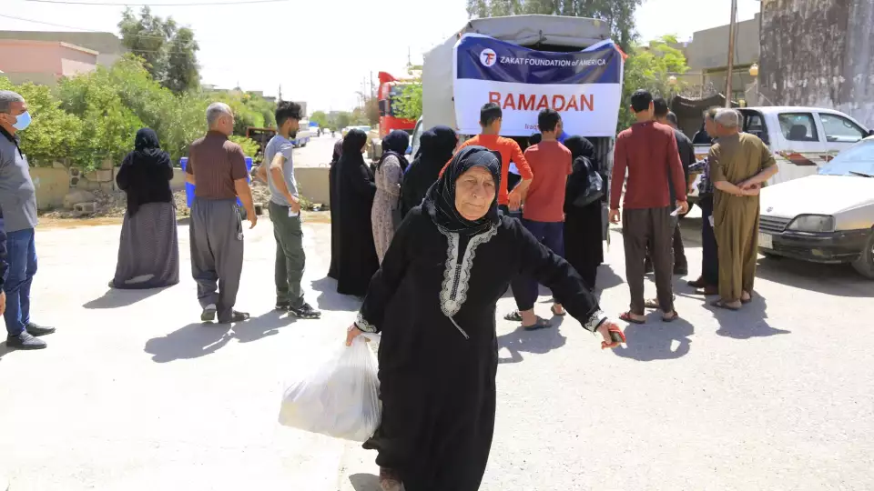 Many families face hunger in Iraq; our food packages in Ramadan bring comfort and hope.