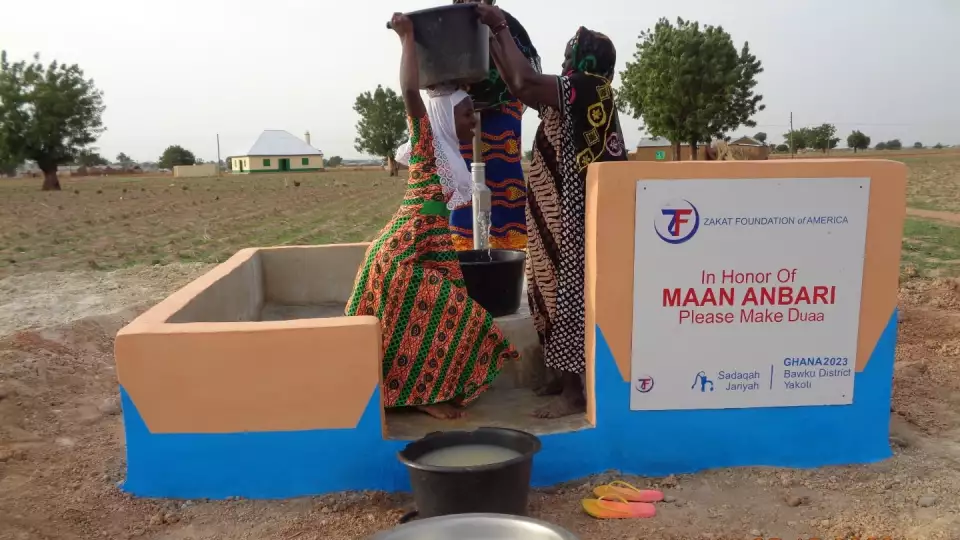 Securing clean water in Ghana can be a challenge. Our water wells not only bring ease but protect families from diseases.