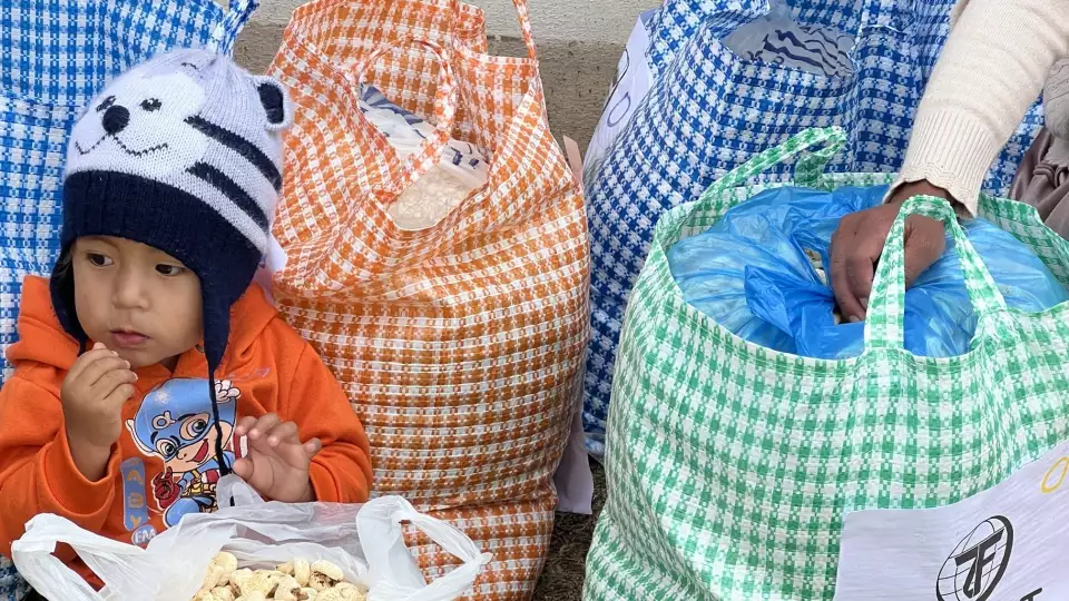 Thank you for helping feed children in Bolivia.