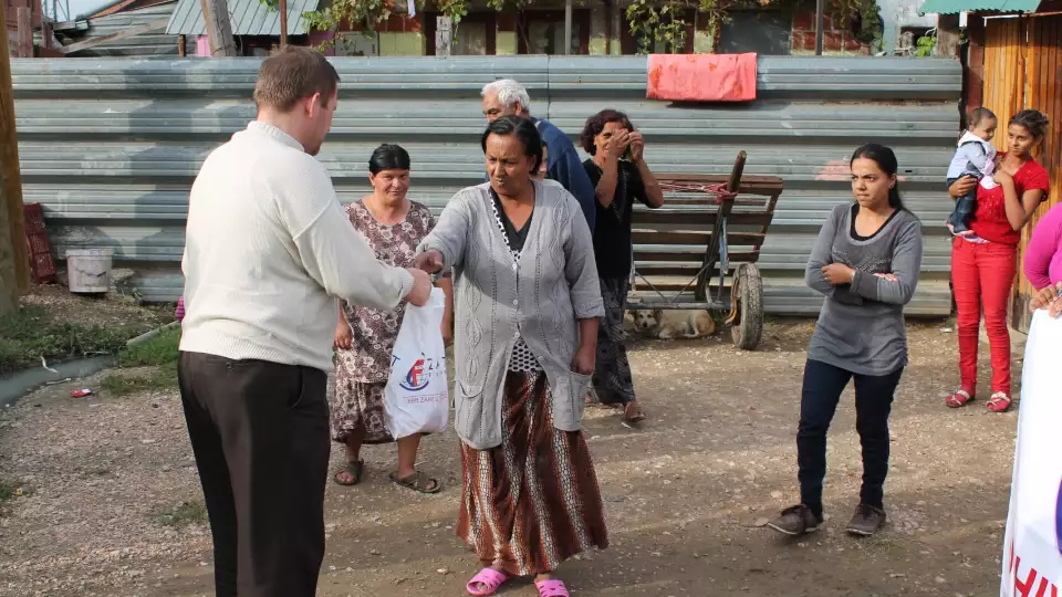 Udhiyah-Qurbani meat is distributed to families facing food insecurity in Kosovo.