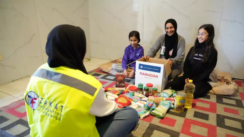 Ramadan food packages include staples to make healthy meals for families in need.