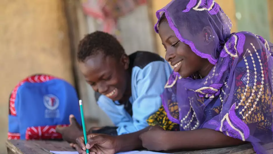 Sponsored children in Mali received education support through our Orphan Care program.