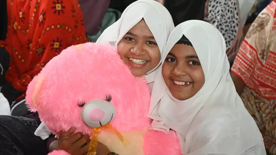 Sponsorships allow orphans to take part in Eid festivities and enjoy gifts.