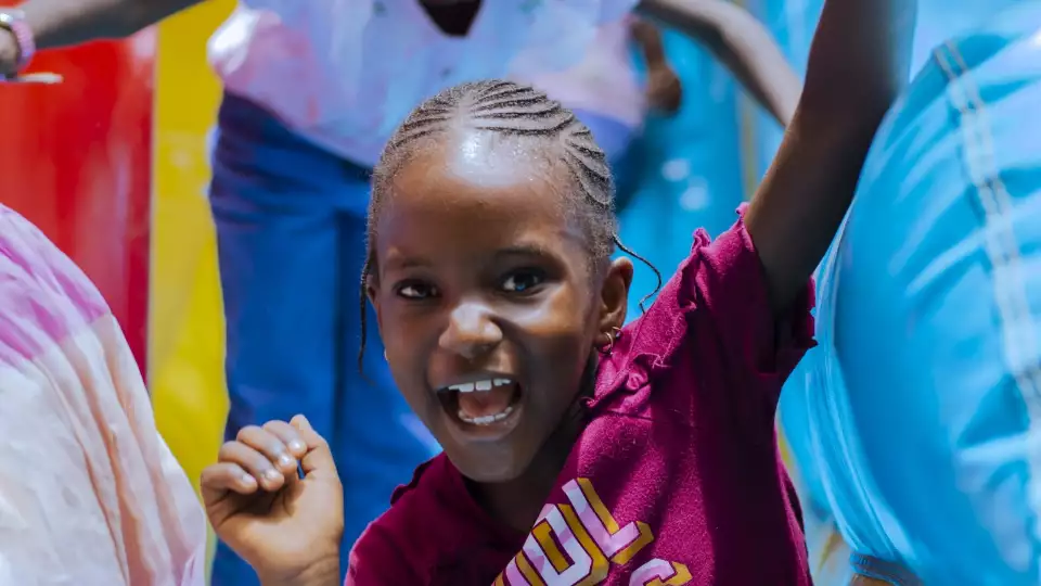 When orphaned children are seen, they shine with hope, like our sponsored orphan in Senegal.