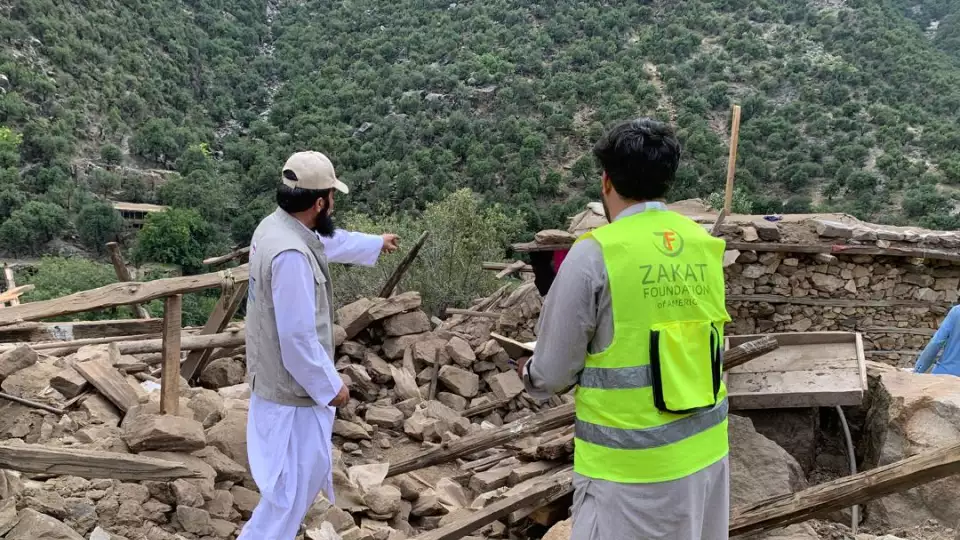 Our team conducts needs assessments in the aftermath of the Afghanistan earthquake