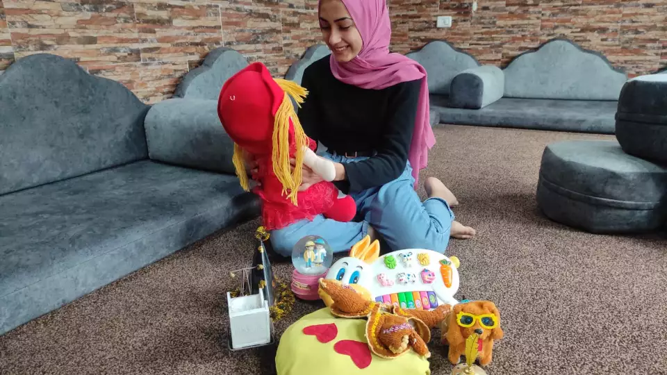 Hala, 16, dreamed of becoming a pediatrician and had been part of our orphan program since she was 10. Her life, along with her entire family’s, was tragically lost in a strike on Jabalia Camp; her dreams, like so many others, silenced too soon.